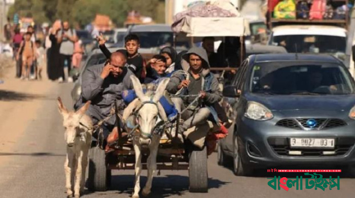 গাজায় ১০ লাখ মানুষ বাস্তুচ্যুত: জাতিসংঘ